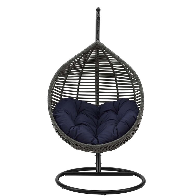 Modway garner teardrop outlet outdoor patio swing chair